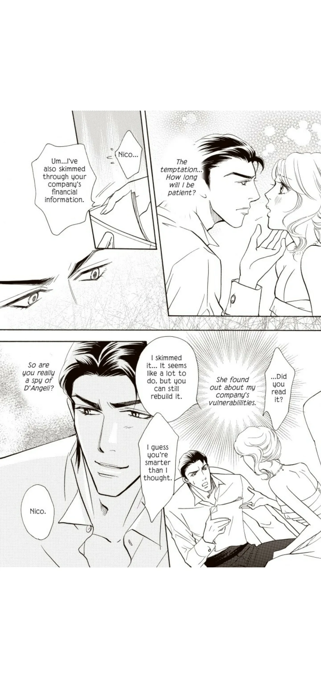 Revelations of The Night Before (The D'Angeli Family Series - book 2/2) Chapter 2 page 19
