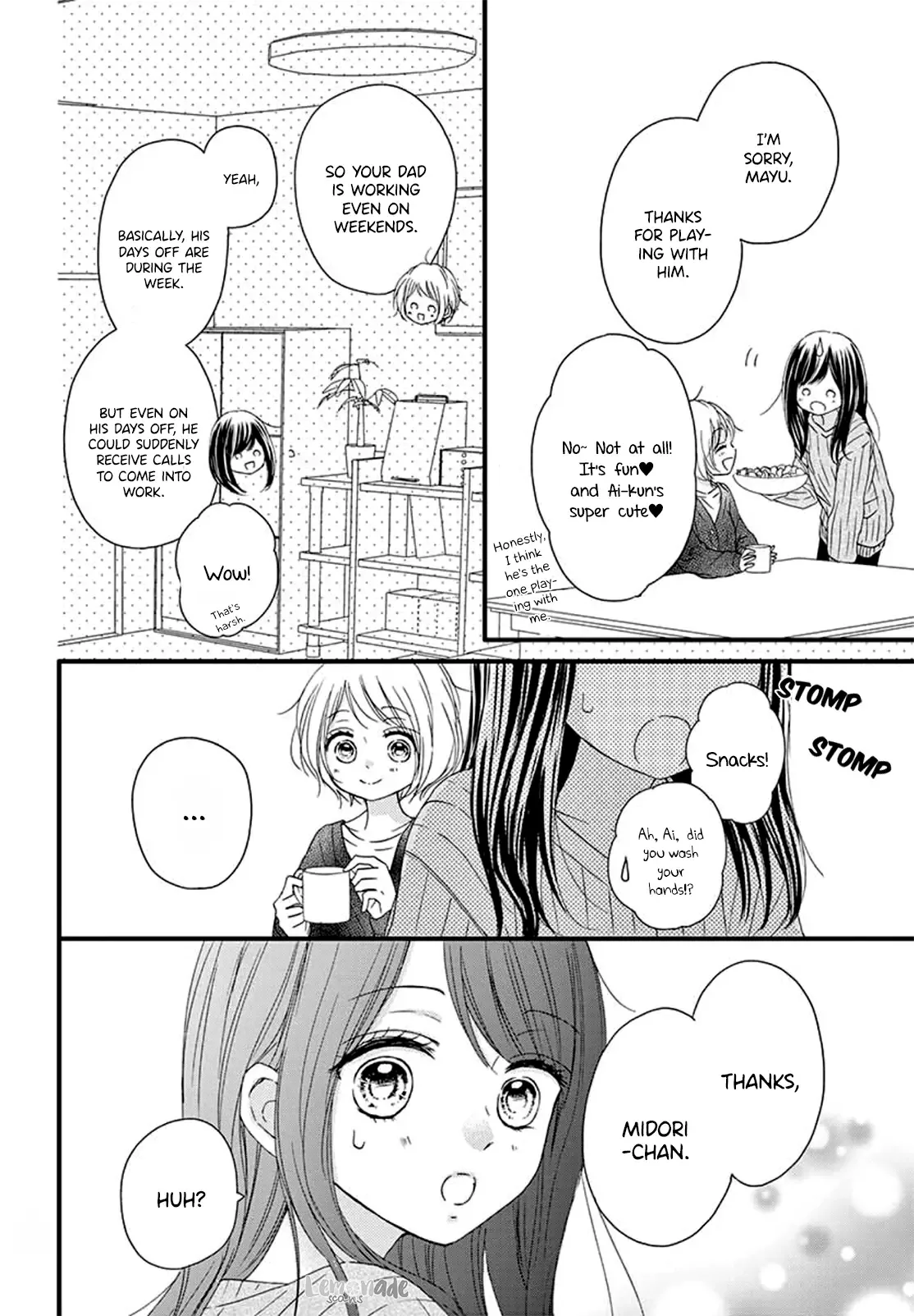 Midori no Tomarigi Chapter 3 page 7