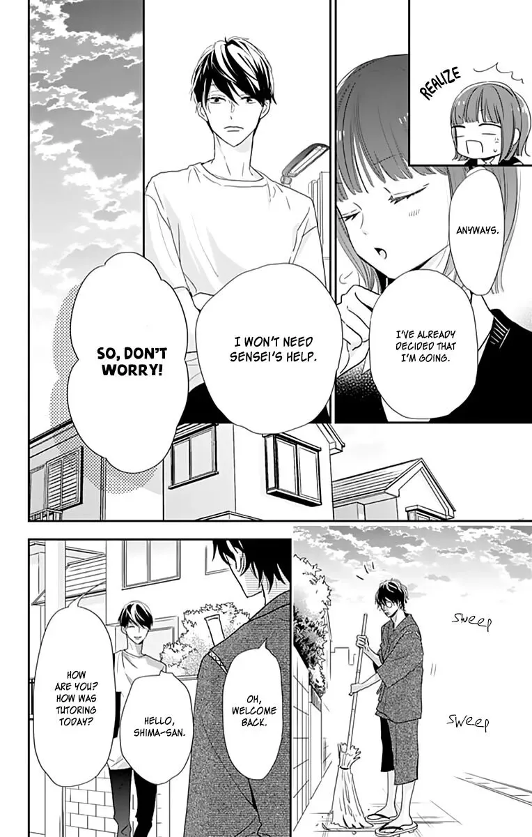 Shimotsuki-sensei no Amakunai Renai Kouza Chapter 3 page 8