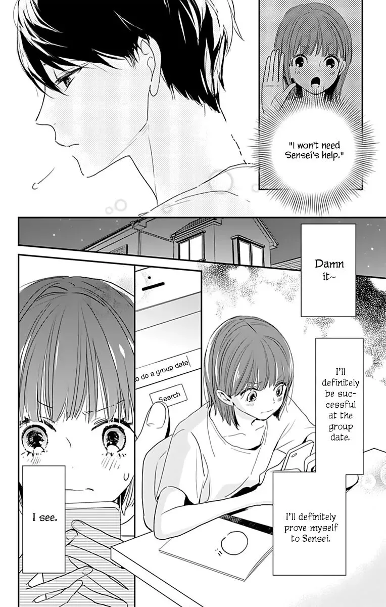 Shimotsuki-sensei no Amakunai Renai Kouza Chapter 3 page 10