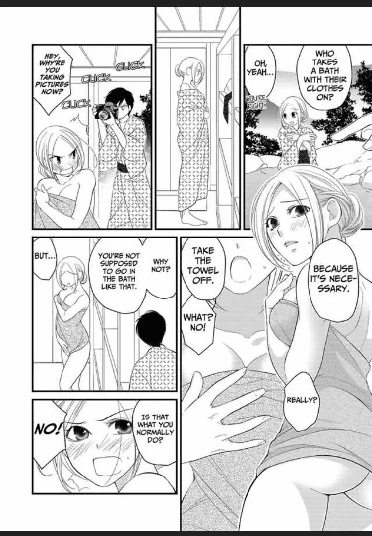 Toshishita Joushi to Nurunuru Onsen Himitsu no Onsen Chapter 1 page 10