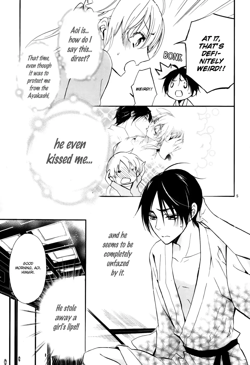 Momochi-san Chi no Ayakashi Ouji Chapter 2 page 6