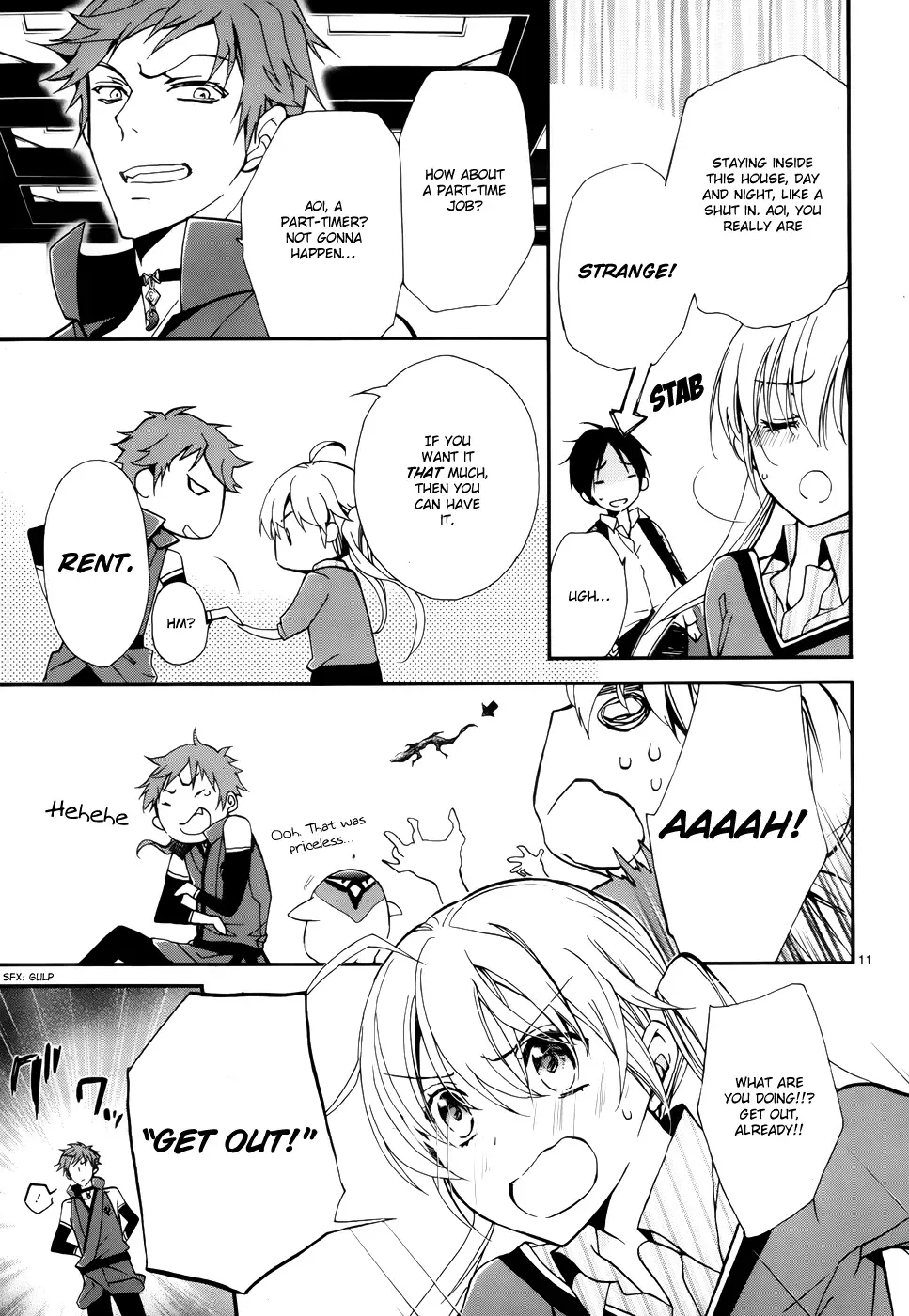 Momochi-san Chi no Ayakashi Ouji Chapter 2 page 12