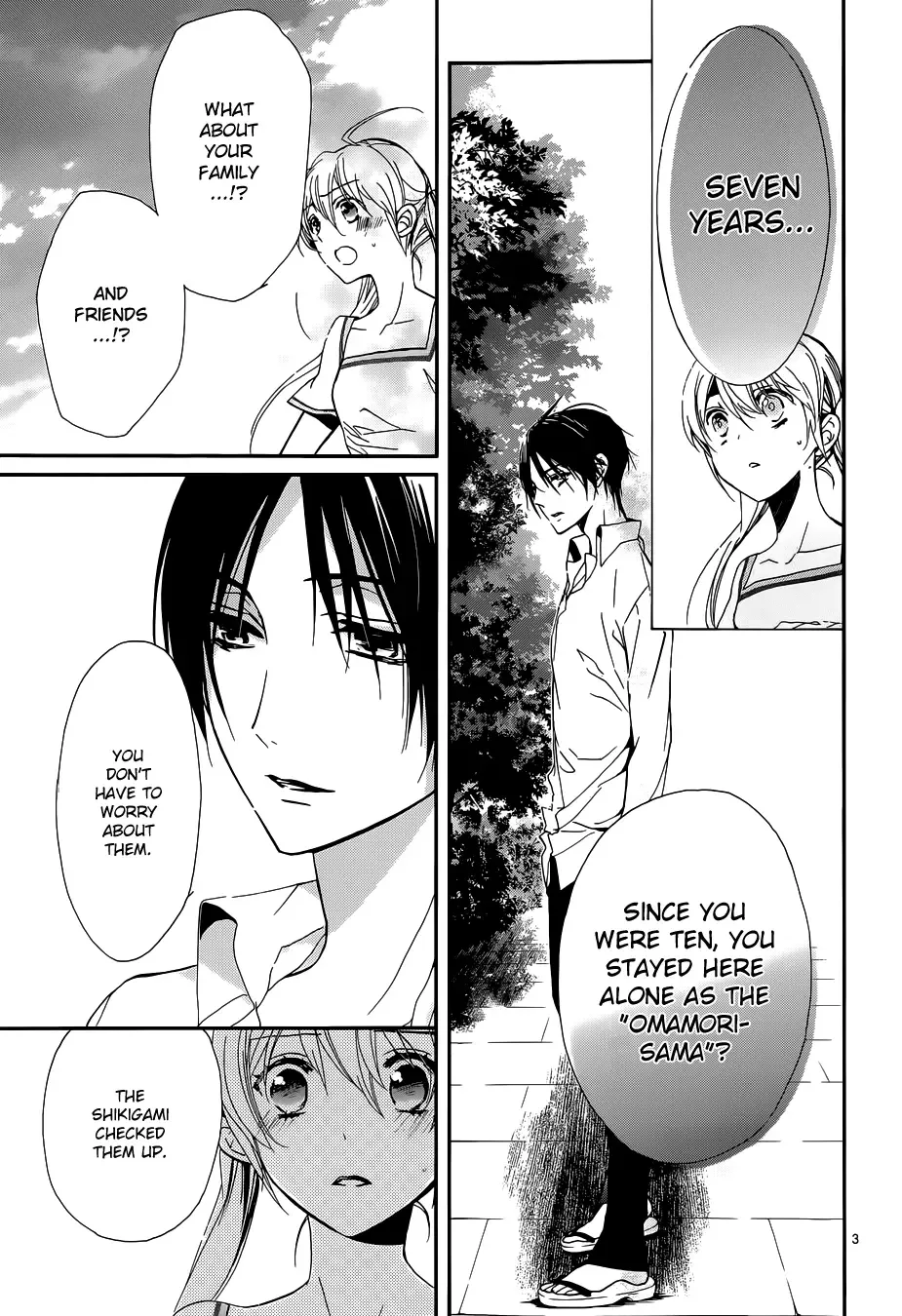 Momochi-san Chi no Ayakashi Ouji Chapter 4 page 7