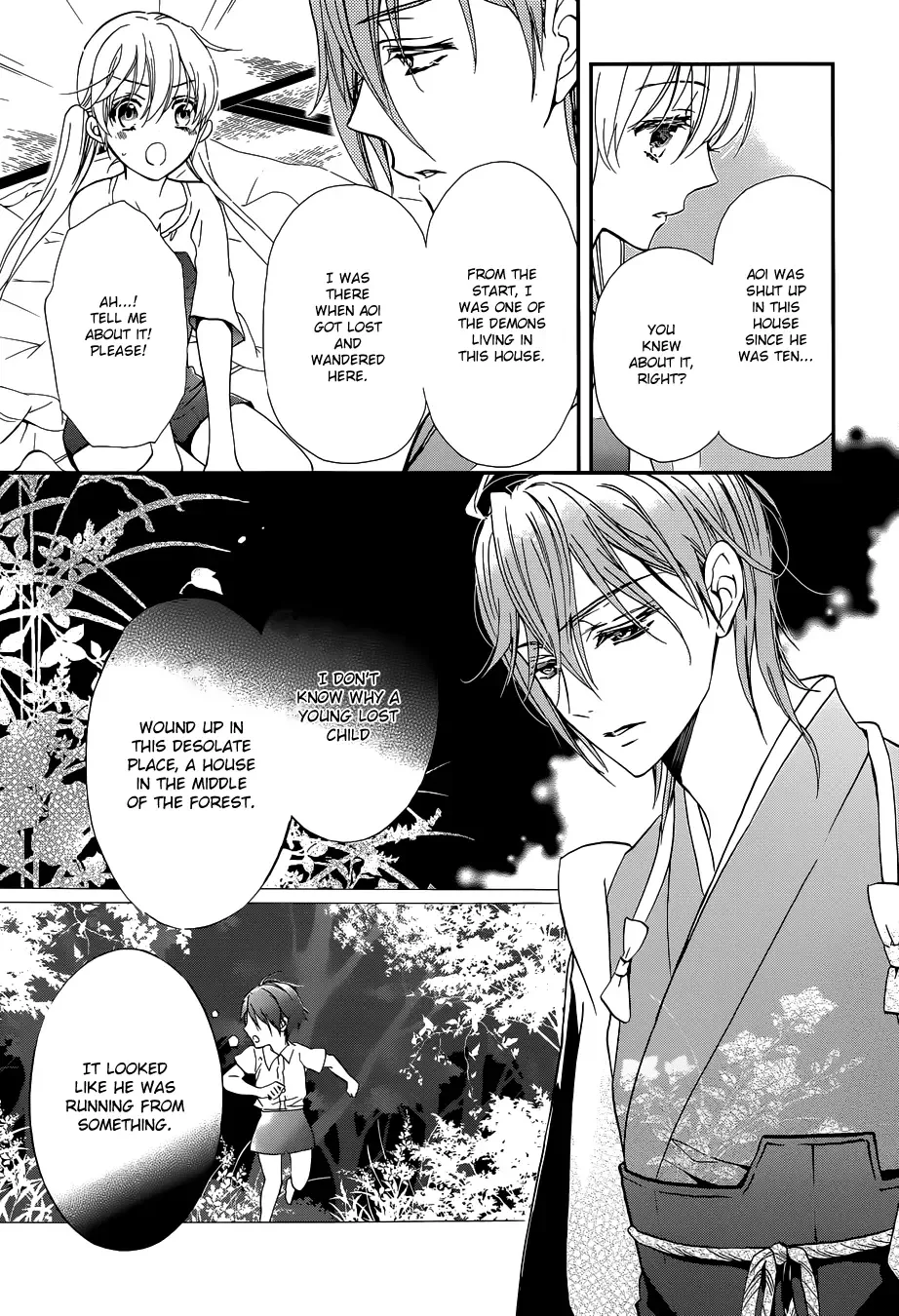 Momochi-san Chi no Ayakashi Ouji Chapter 4 page 13