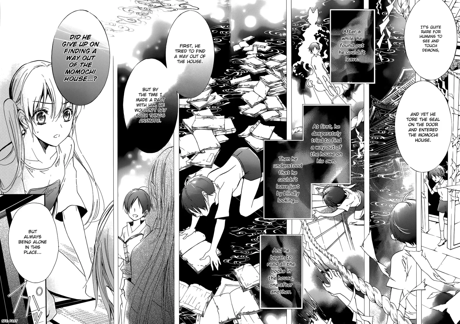 Momochi-san Chi no Ayakashi Ouji Chapter 4 page 14