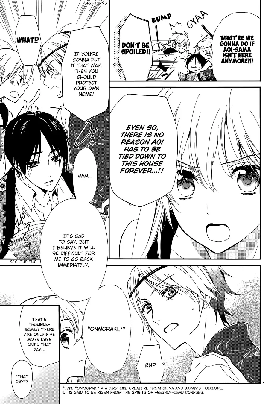 Momochi-san Chi no Ayakashi Ouji Chapter 5 page 8