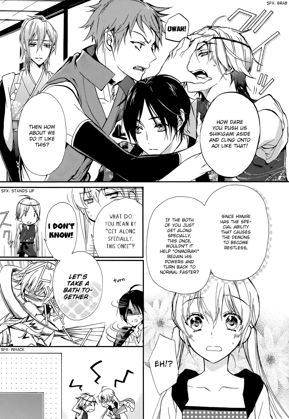 Momochi-san Chi no Ayakashi Ouji Chapter 5 page 10