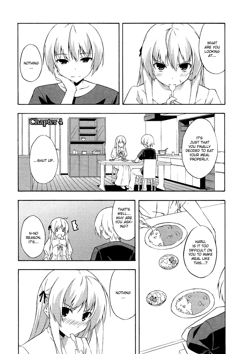 Yosuga no Sora - In Solitude, Where We Are Least Alone. Chapter 4 page 1