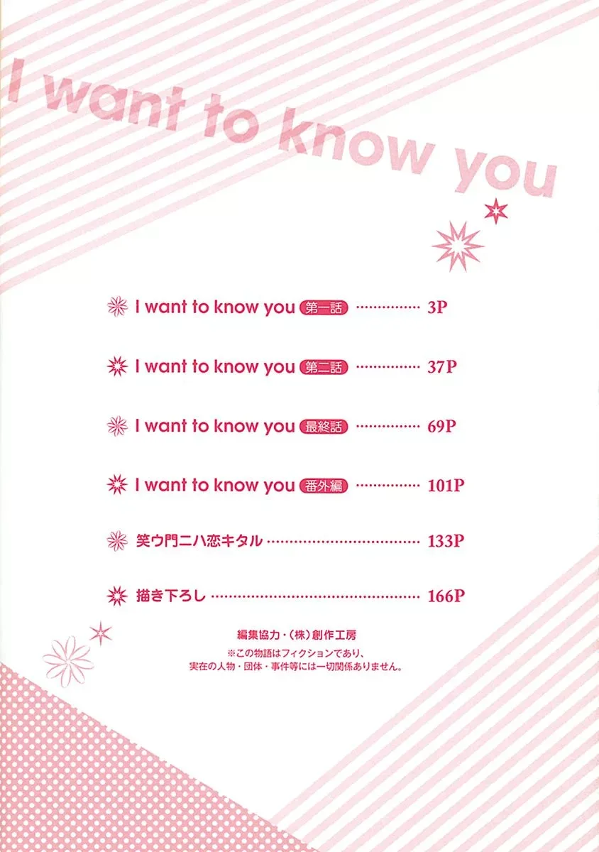 I Want To Know You Chapter 1 page 3