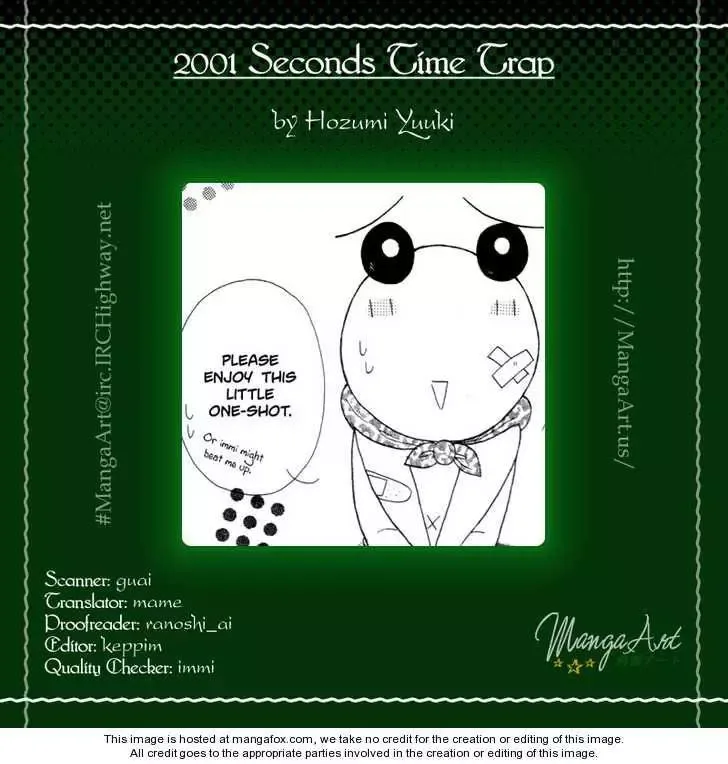 2001 Seconds Time Trap Chapter 0 page 1