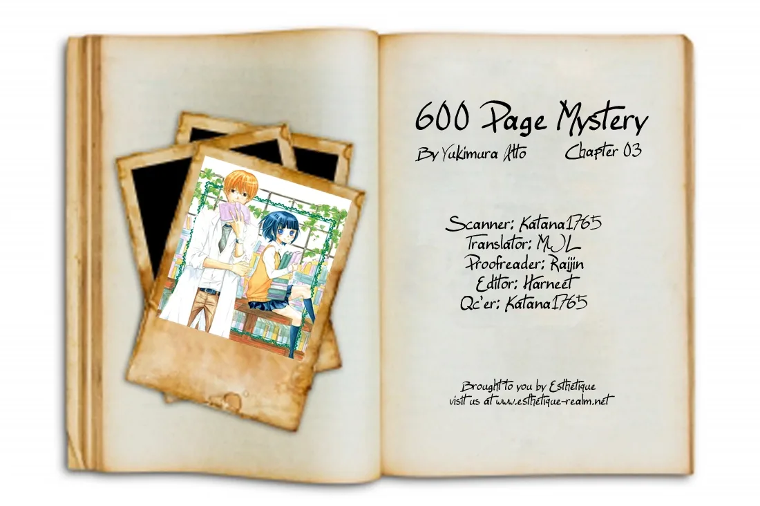600 Page Mystery Chapter 3 page 1