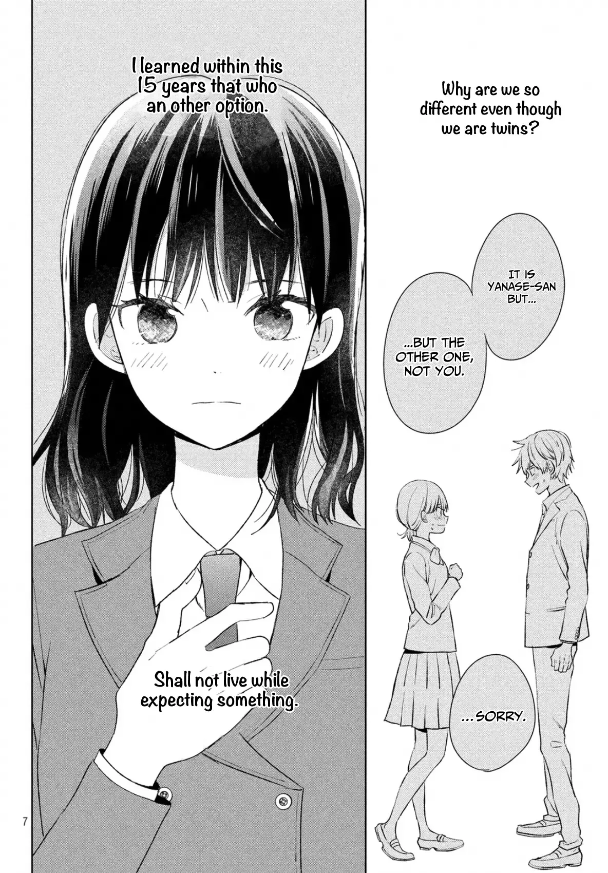 Chikyuu no Owari wa Koi no Hajimari Chapter 1 page 7