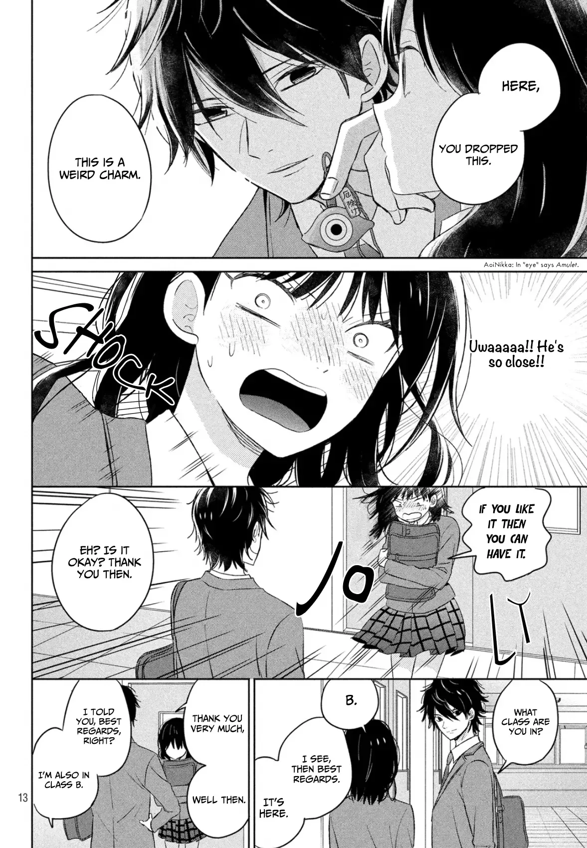 Chikyuu no Owari wa Koi no Hajimari Chapter 1 page 13