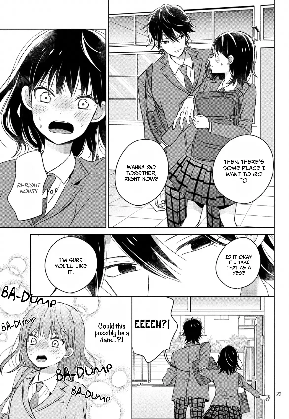 Chikyuu no Owari wa Koi no Hajimari Chapter 1 page 22