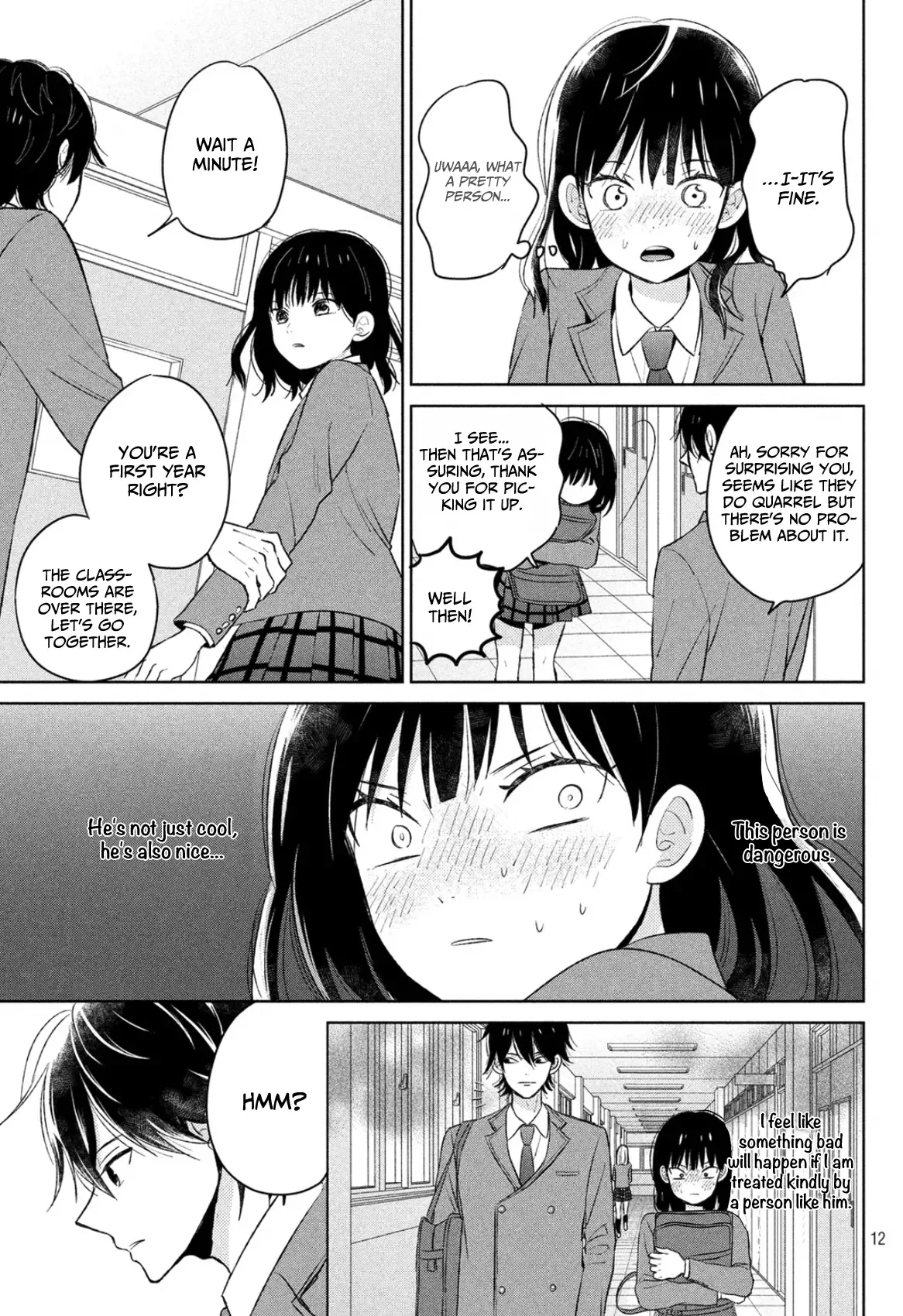 Chikyuu no Owari wa Koi no Hajimari Chapter 1 page 12