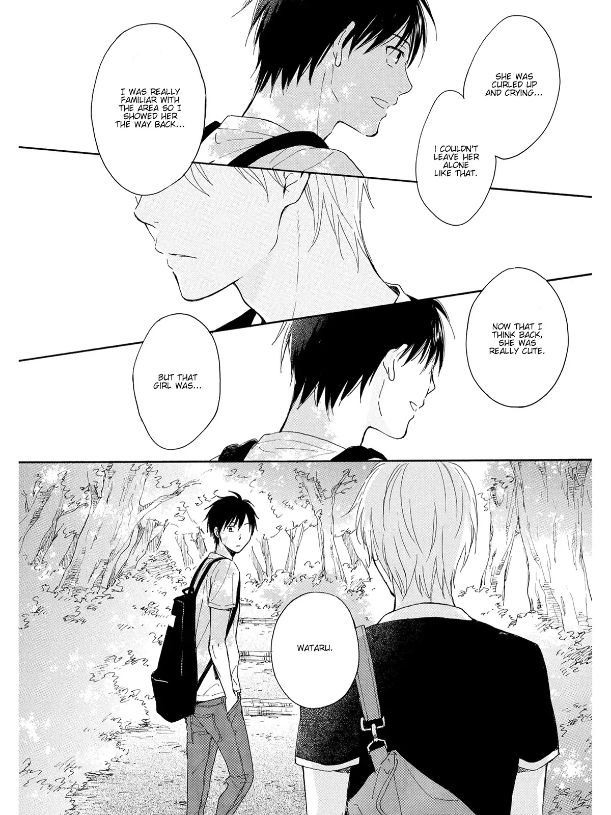 Kimi wa Natsu no Naka Chapter 3 page 28
