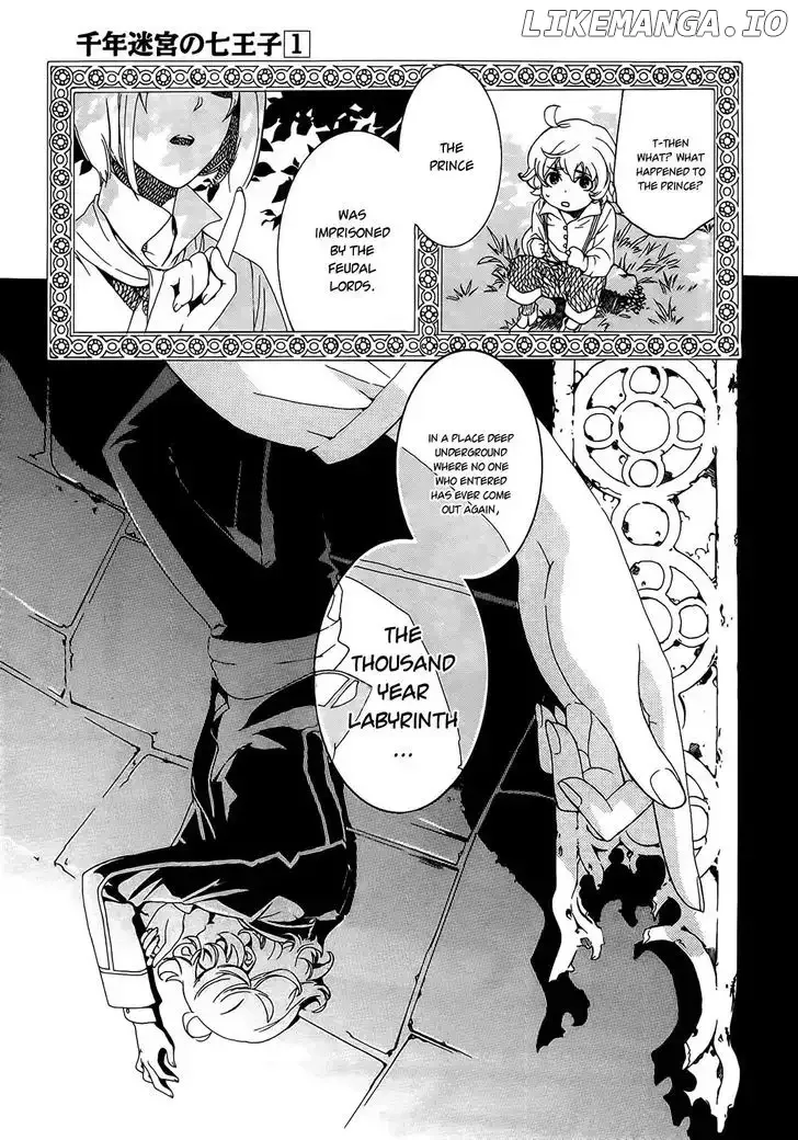 Sennen Meikyuu no Nana Ouji Chapter 1 page 8