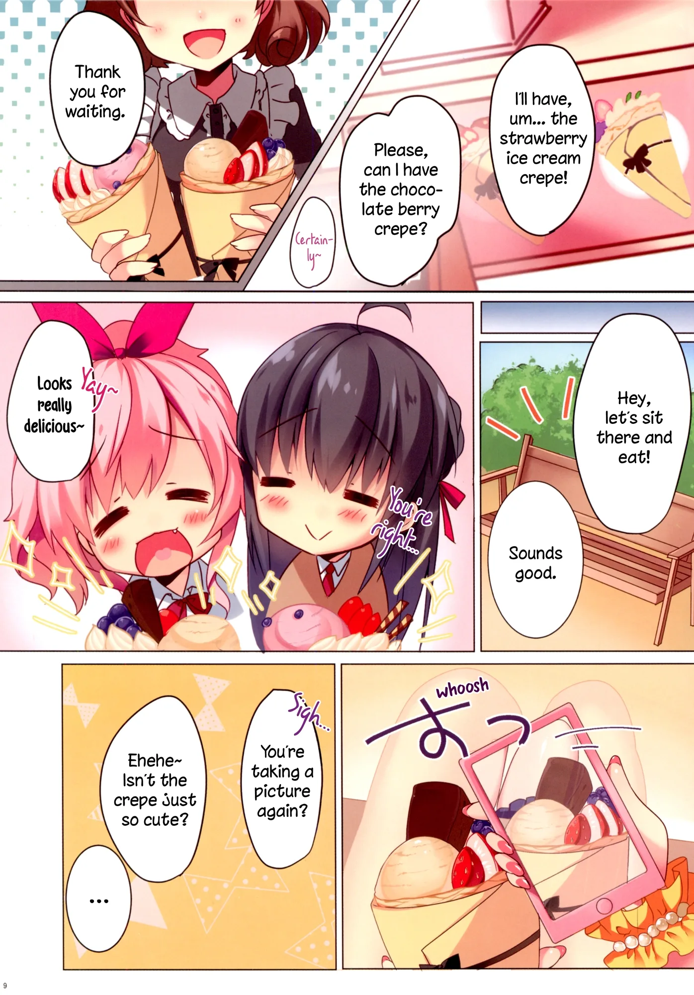 Crepe Panic! Chapter 0 page 9