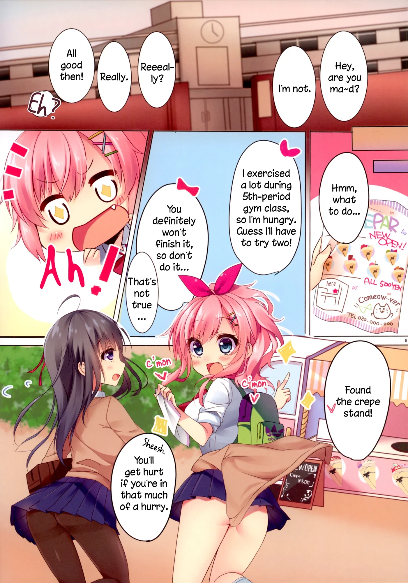 Crepe Panic! Chapter 0 page 8