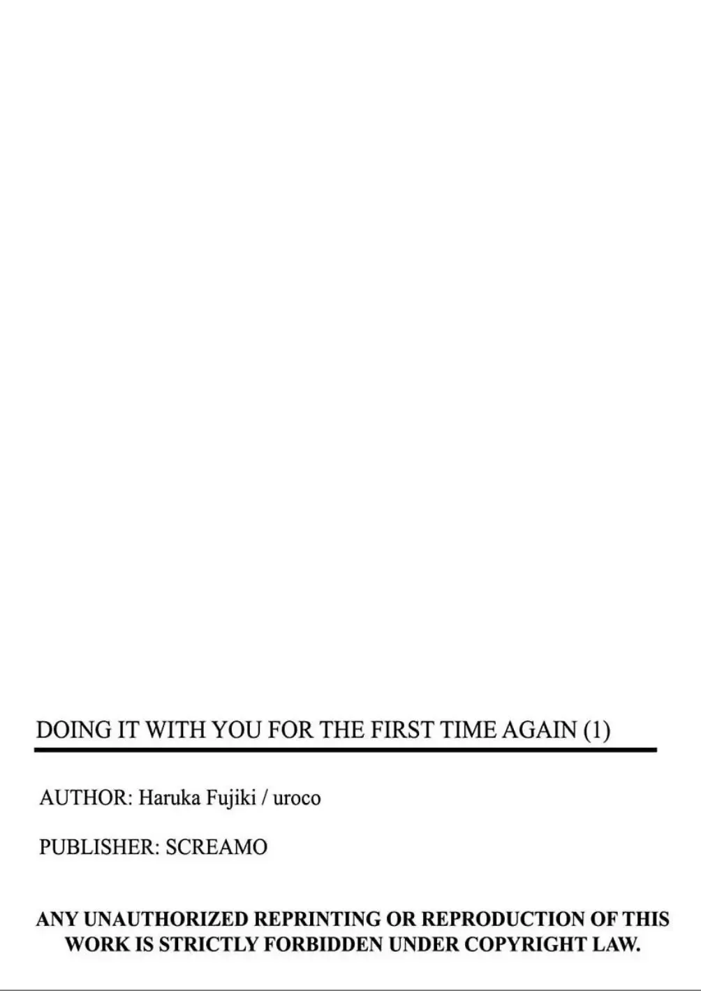Mouichido Anata to Hatsu Ecchi Chapter 1 page 27