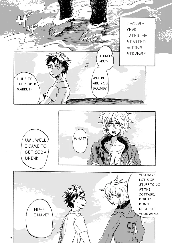 Super danganronpa 2 doujinshi: Hajimete wo nandemo Chapter 1 page 3