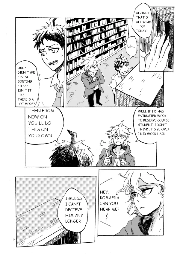 Super danganronpa 2 doujinshi: Hajimete wo nandemo Chapter 1 page 15
