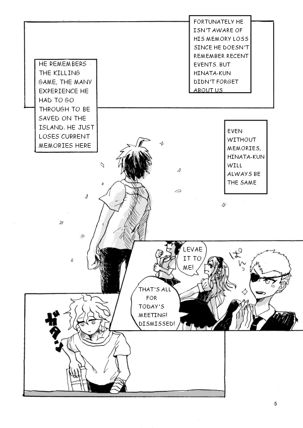 Super danganronpa 2 doujinshi: Hajimete wo nandemo Chapter 1 page 6
