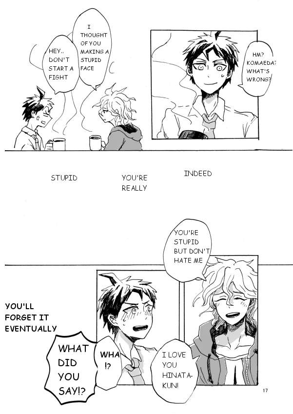 Super danganronpa 2 doujinshi: Hajimete wo nandemo Chapter 1 page 18