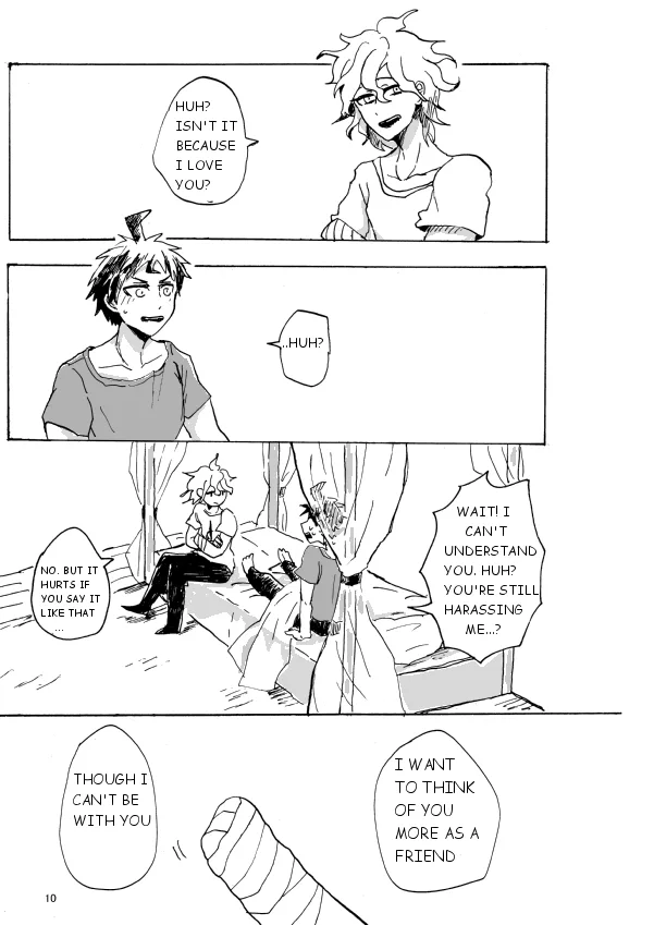 Super danganronpa 2 doujinshi: Hajimete wo nandemo Chapter 1 page 11