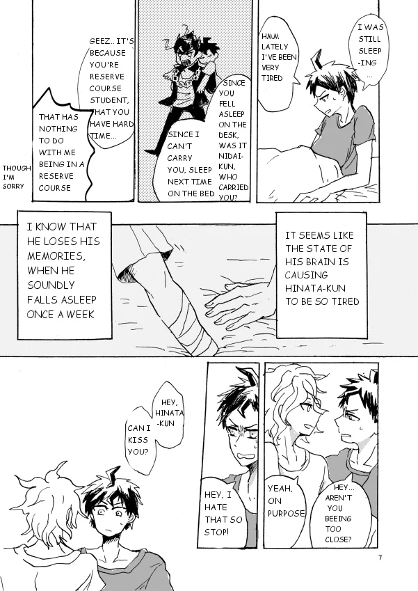 Super danganronpa 2 doujinshi: Hajimete wo nandemo Chapter 1 page 8