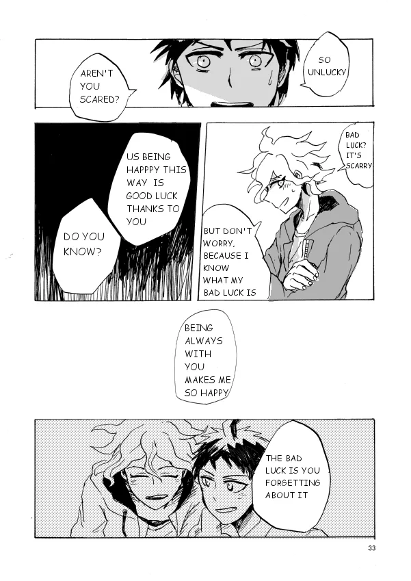 Super danganronpa 2 doujinshi: Hajimete wo nandemo Chapter 1 page 34