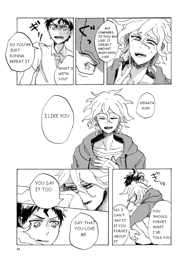 Super danganronpa 2 doujinshi: Hajimete wo nandemo Chapter 1 page 35
