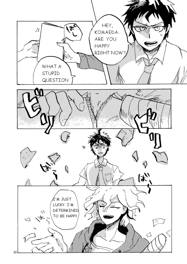 Super danganronpa 2 doujinshi: Hajimete wo nandemo Chapter 1 page 33