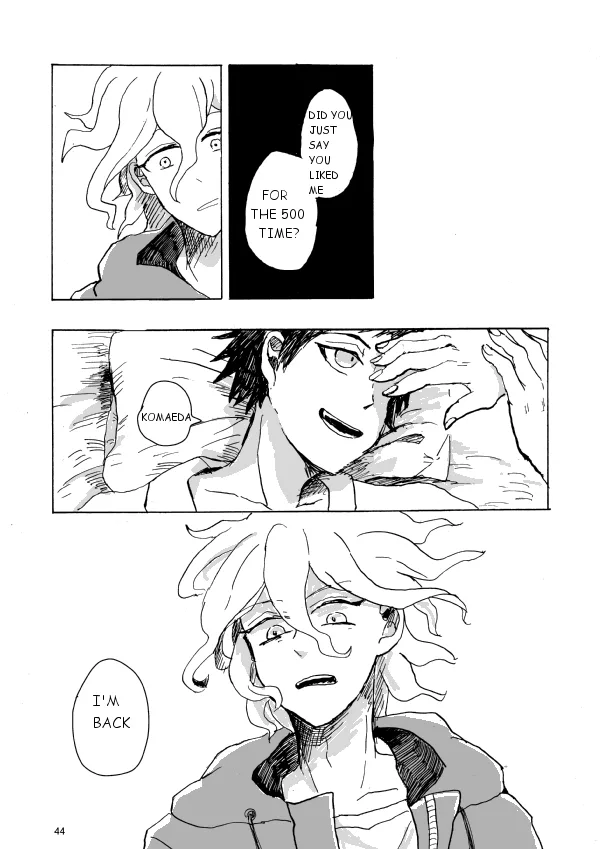 Super danganronpa 2 doujinshi: Hajimete wo nandemo Chapter 1 page 45