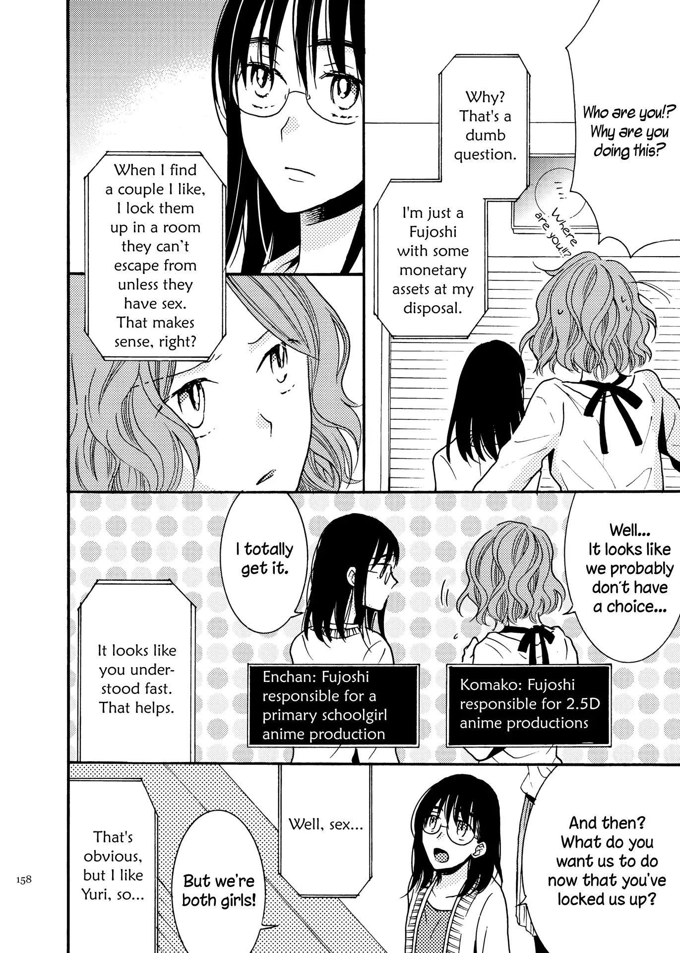 The Yuri You can’t get Without Sex Chapter 1 page 8