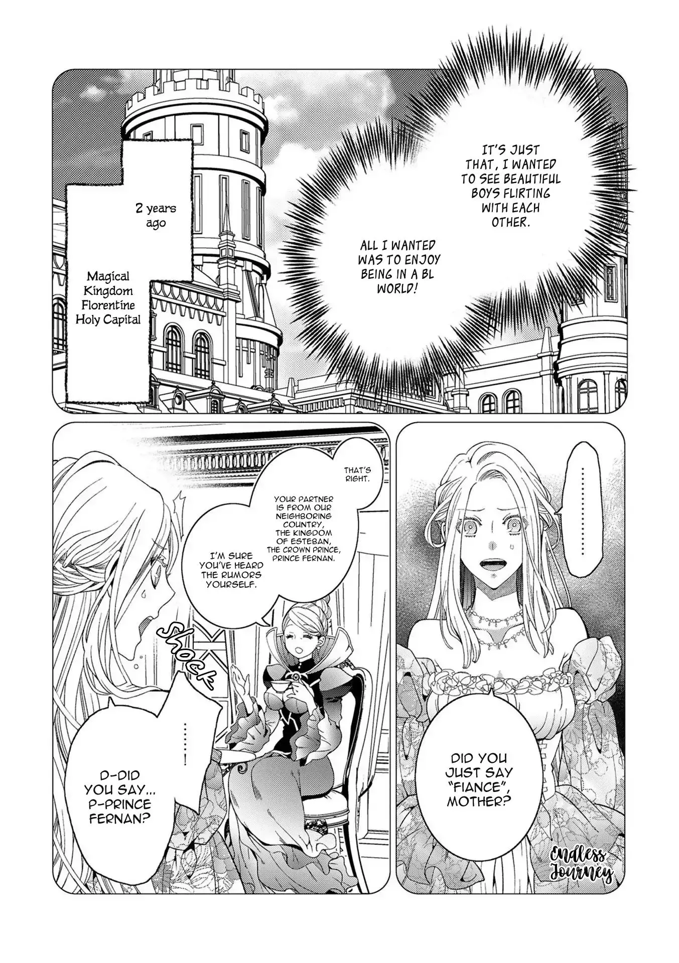 The Reincarnated Cross Dressing Princess Cannot Find a Marriage Partner Chapter 1 page 7