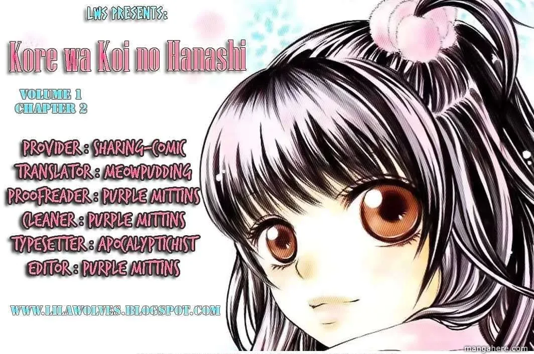 Kore wa Koi no Hanashi Chapter 2 page 1