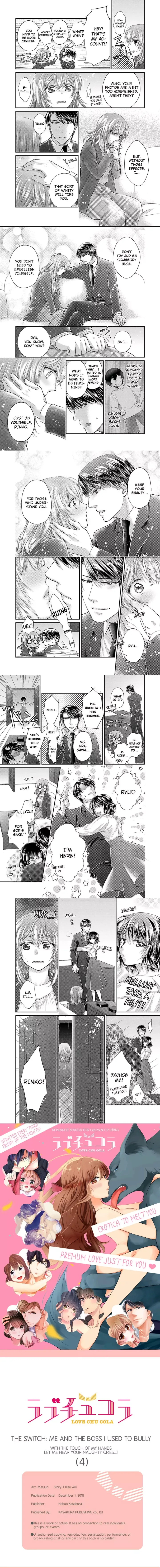 Ijimerare Joushi no Hyouhen Switch Ore no Aibu de Midare ni Aege Chapter 4 page 3