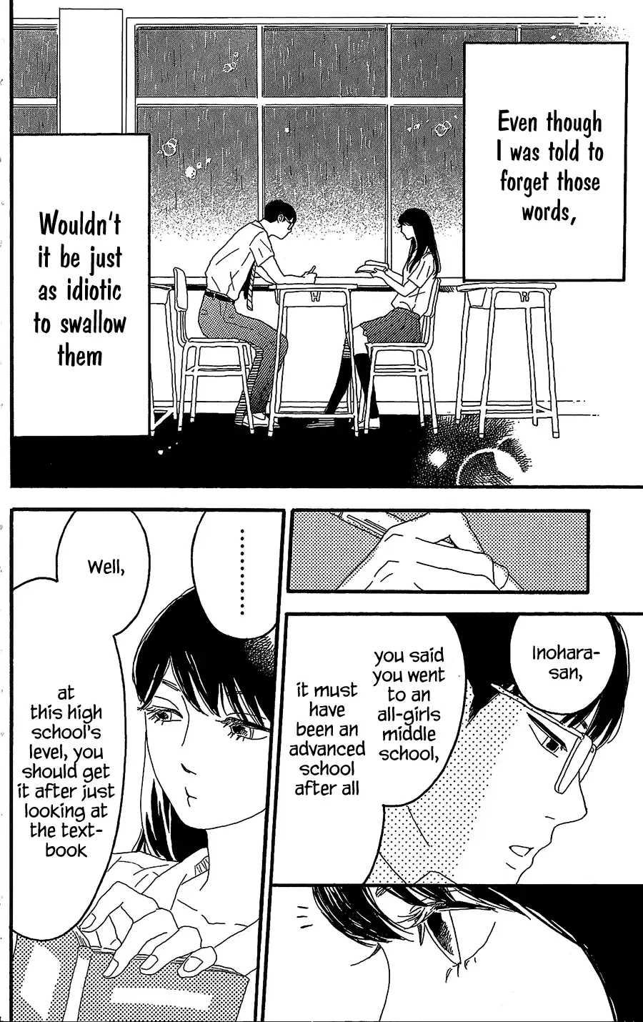 Machida-kun no Sekai Chapter 4 page 35