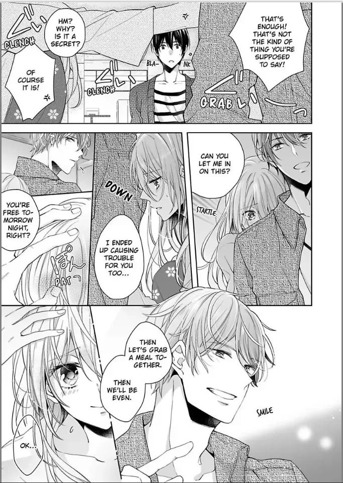 Bukiyou ni Koi Shite Toshishita Danshi to Himitsu no Doukyo Chapter 4 page 9
