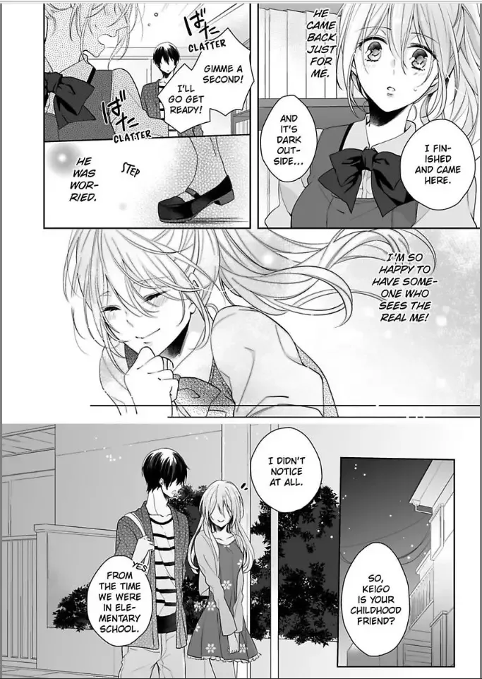 Bukiyou ni Koi Shite Toshishita Danshi to Himitsu no Doukyo Chapter 4 page 12