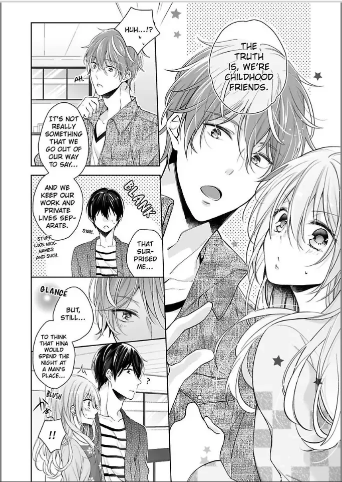 Bukiyou ni Koi Shite Toshishita Danshi to Himitsu no Doukyo Chapter 4 page 8