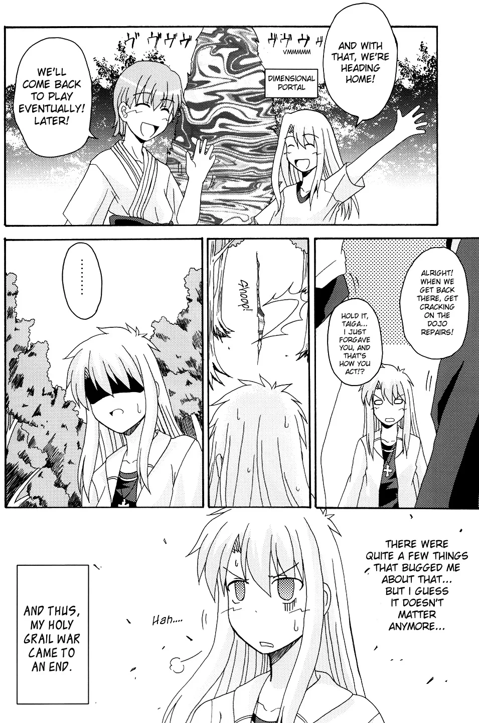 Fate/stay night - Heavens Failure (Doujinshi) Chapter 3 page 36