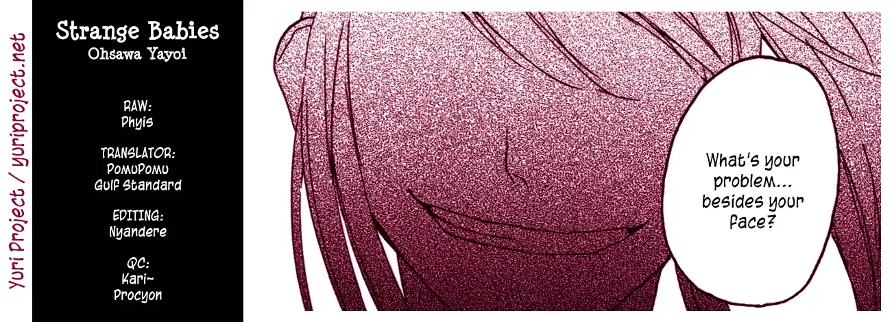 Strange Babies Chapter 1 page 1
