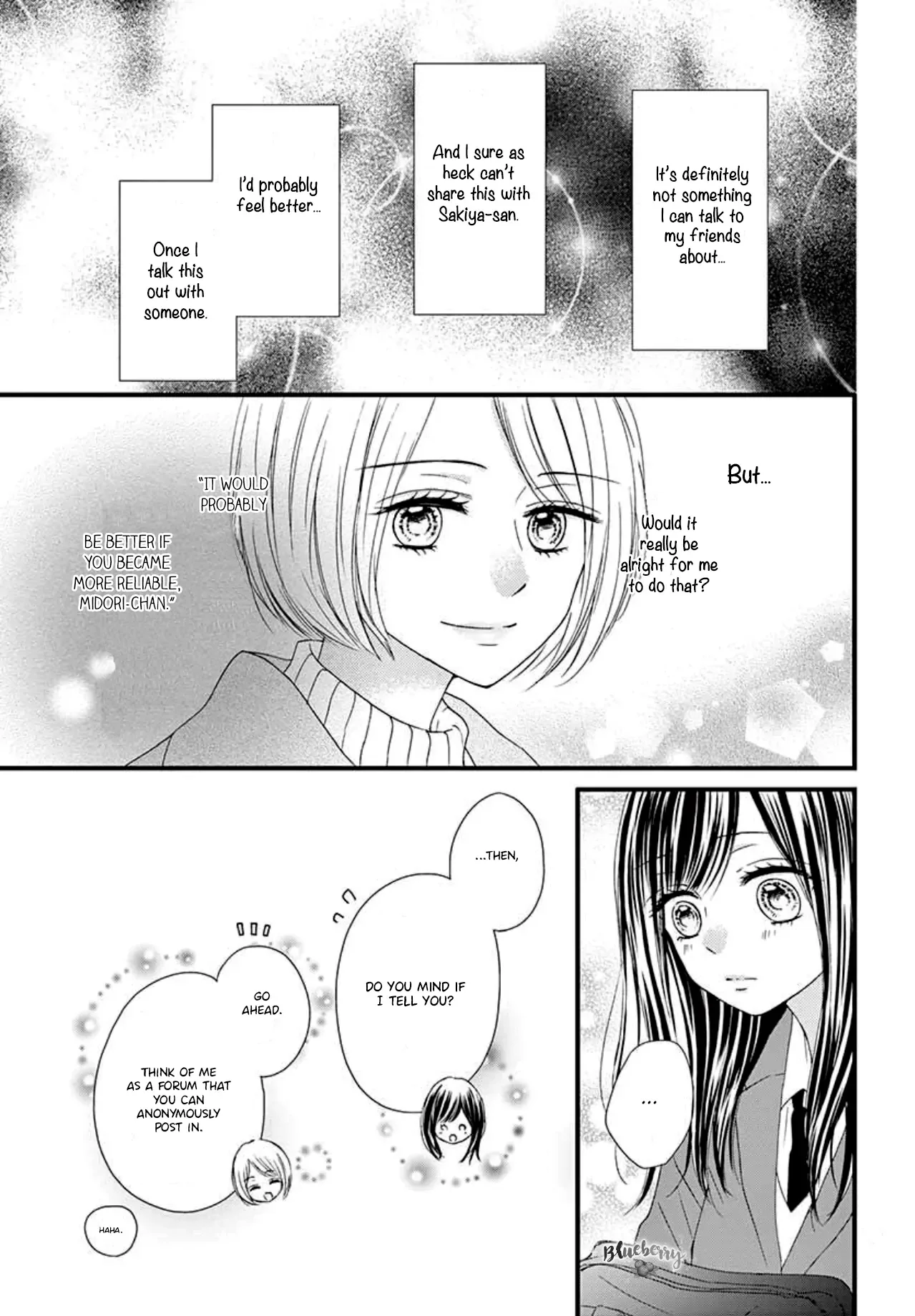 Midori no Tomarigi Chapter 4 page 19