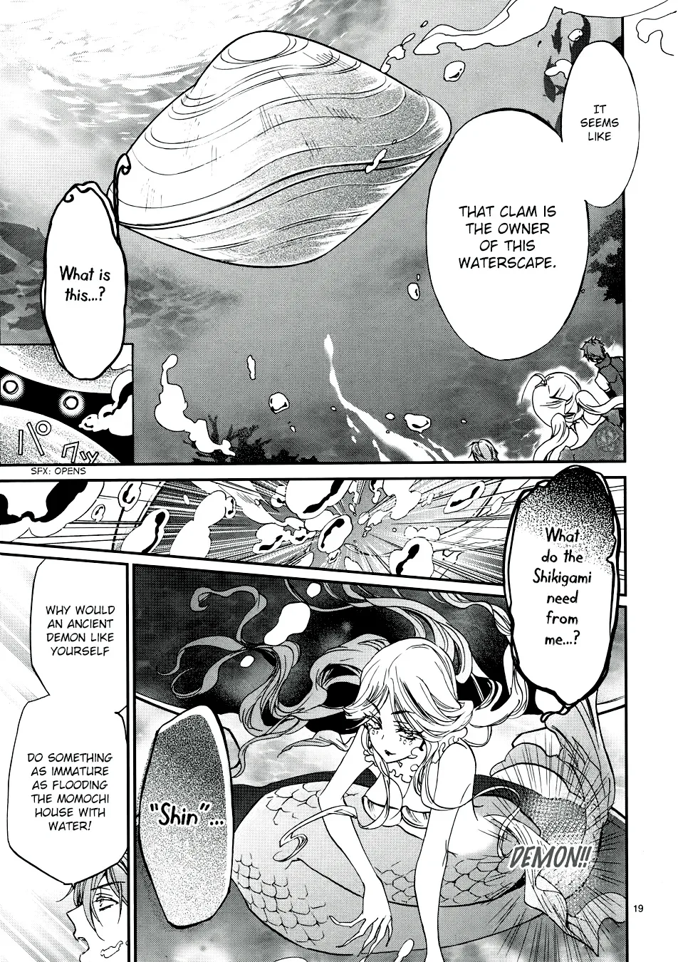 Momochi-san Chi no Ayakashi Ouji Chapter 6 page 21