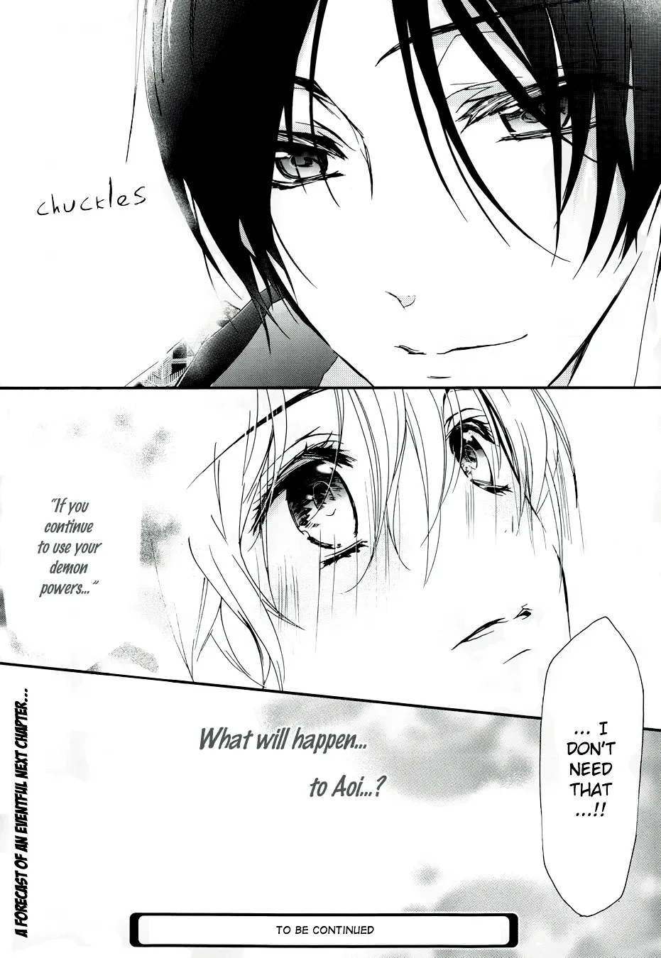 Momochi-san Chi no Ayakashi Ouji Chapter 6 page 34