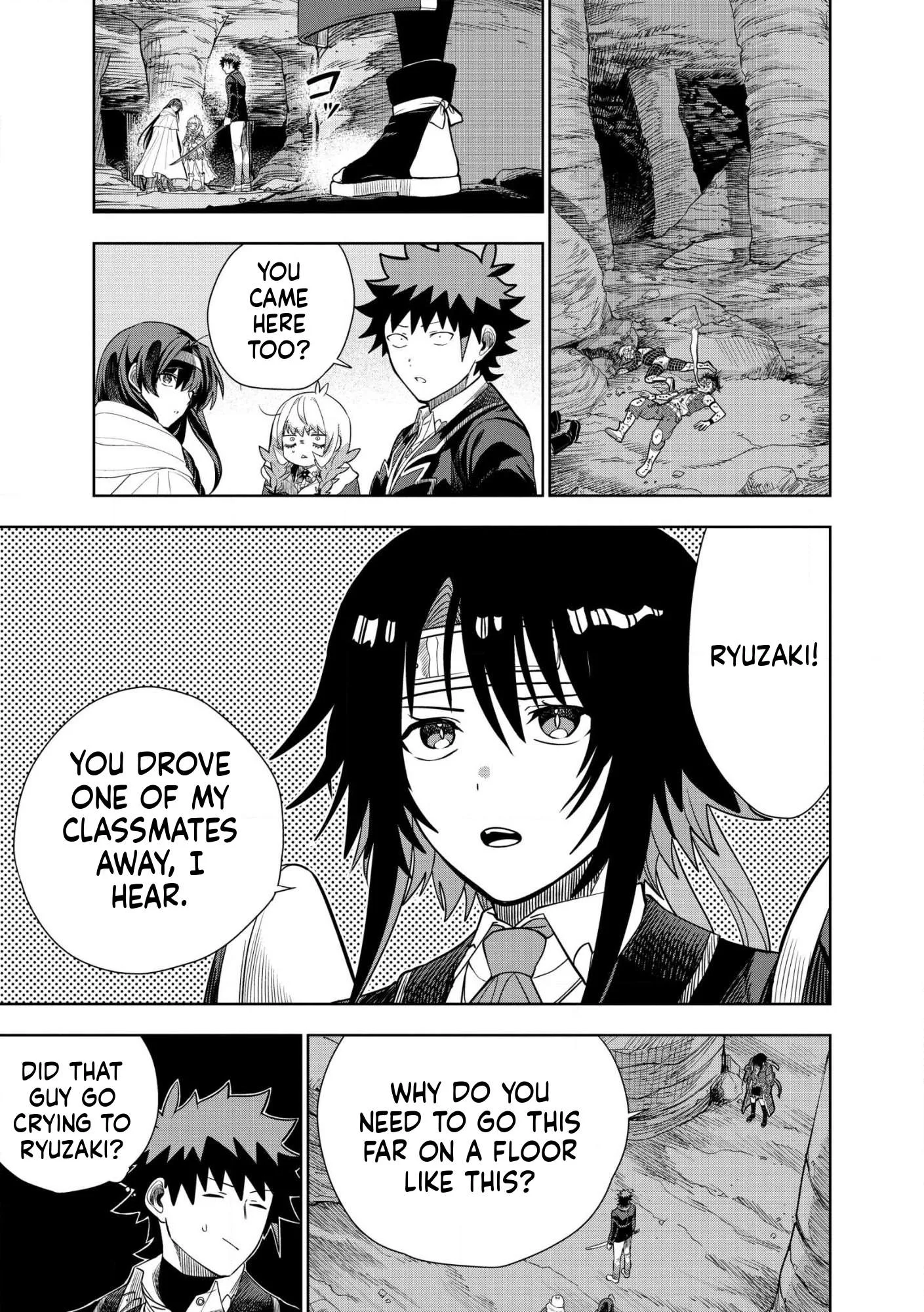 I was Transmigrated as the Bottom-Tier of the Dungeon Academy, but I have a Strategy Guide for Some Reason Chapter 33 page 6