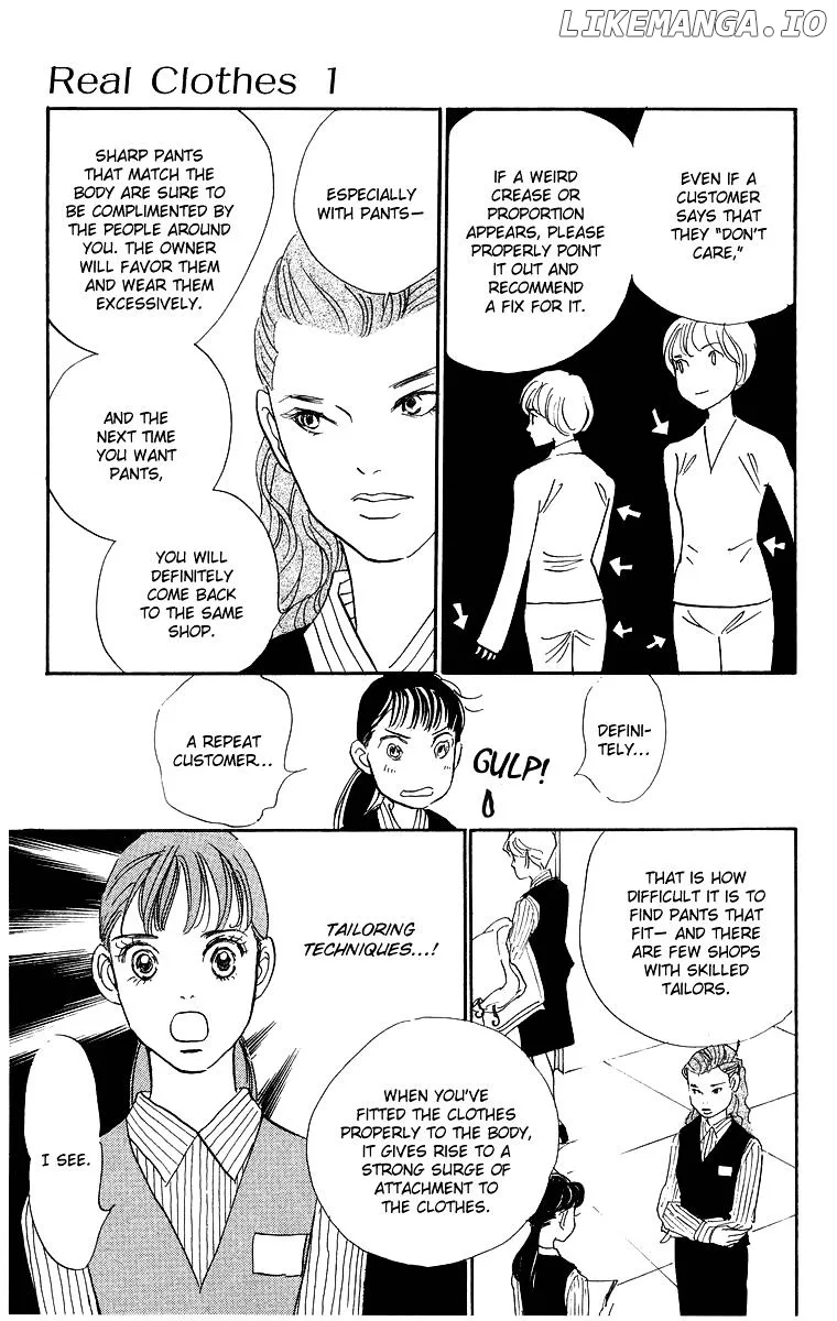 Real Clothes Chapter 4 page 8